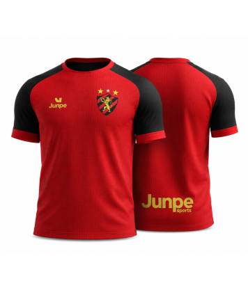 CAMISA DE AQUECIMENTO SPORT VERMELHA FUTSAL